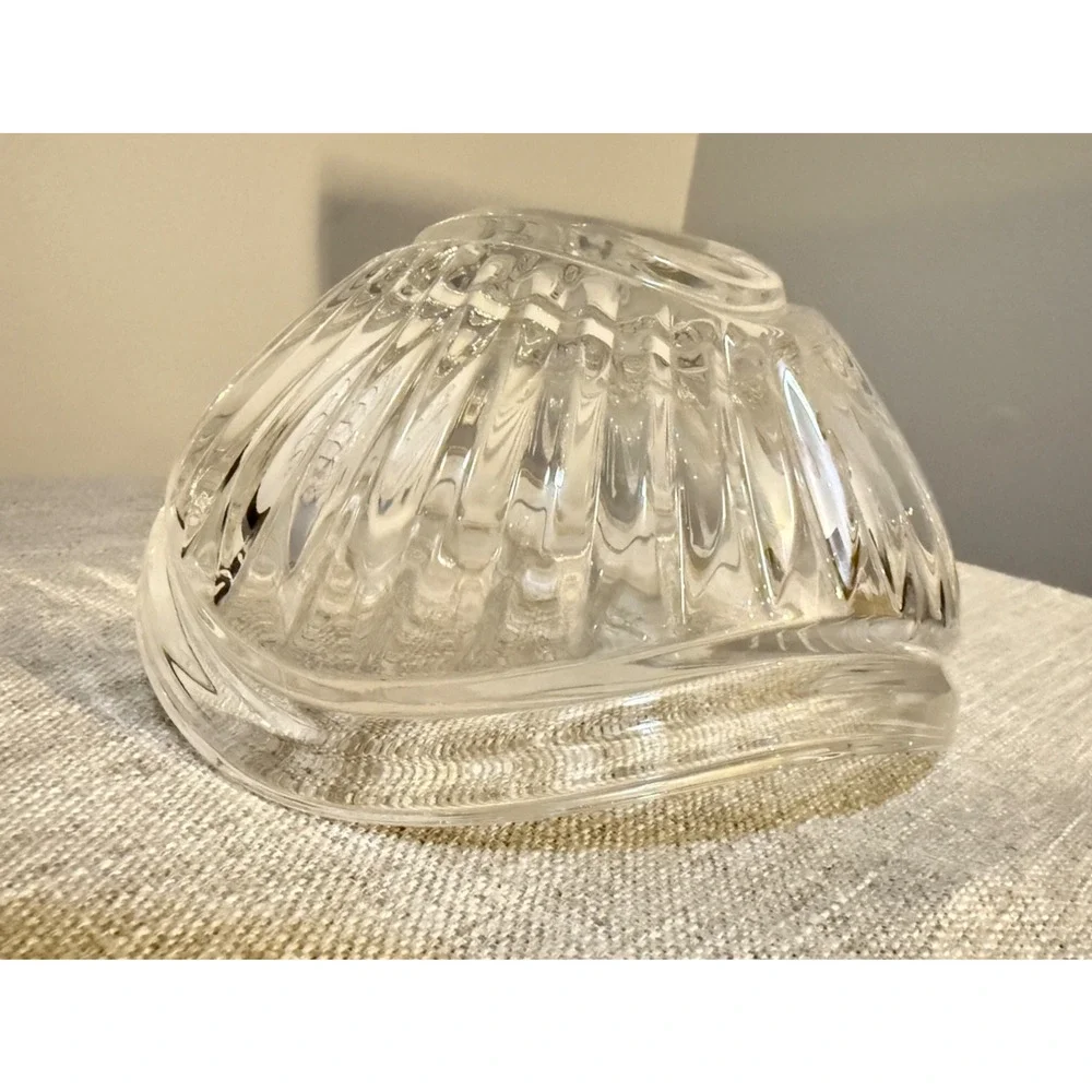 🍬 Mikasa Cimarron Crystal Candy Dish – Polish Cut Lines – Germany